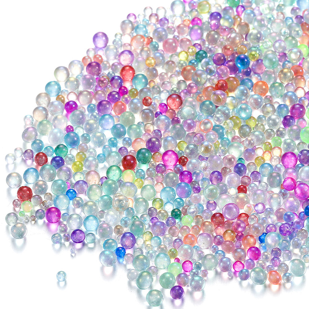 The Art And Craft Of Jewelry - 100กรัม/ล็อตสีสันผสมลูกปัดผสม Kawaii อีพ็อกซี่เรซิ่น Fillings Mini ลูกปัดสำหรับ