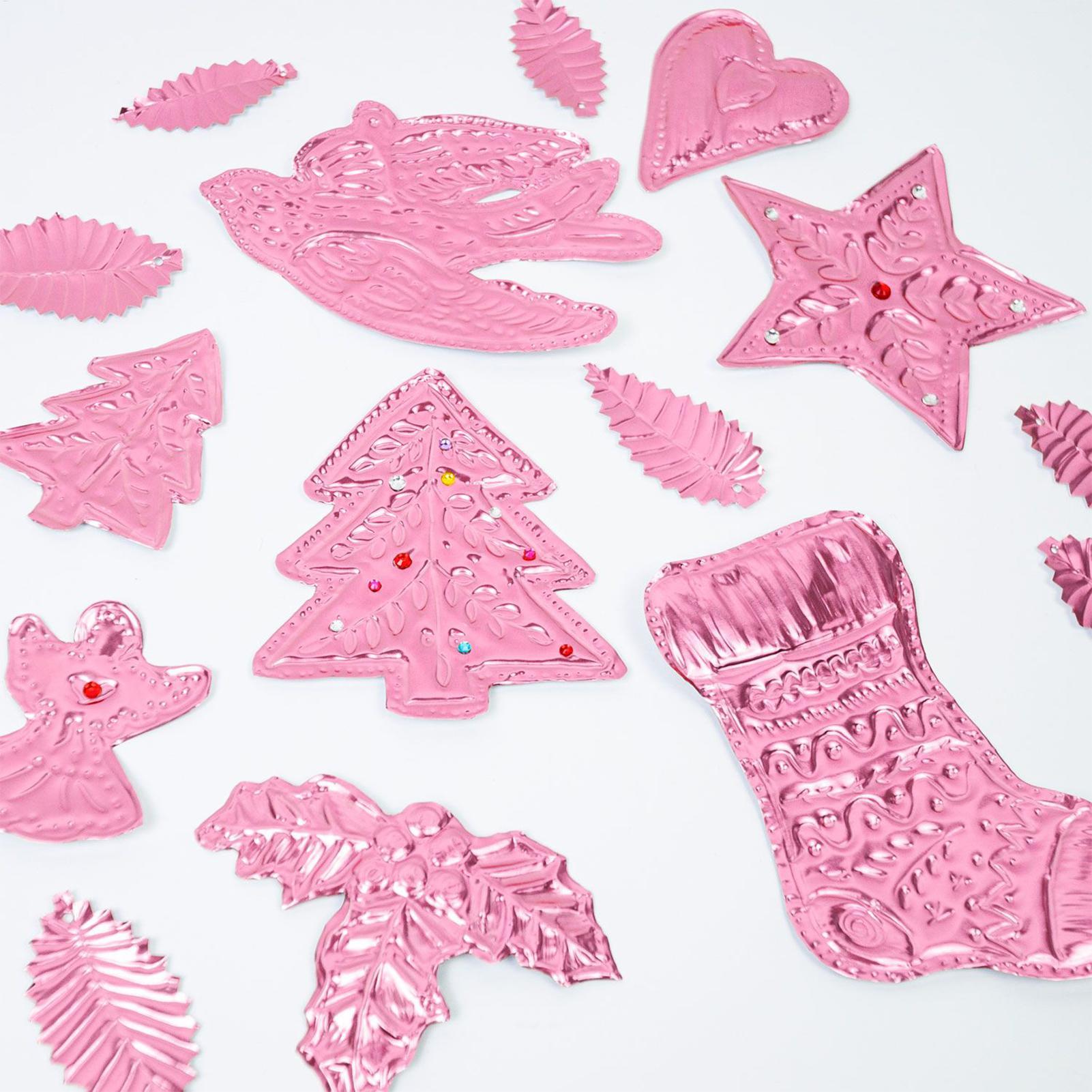 ฟอยล์ลายนูน 8 ชิ้น อุปกรณ์งานฝ - Art Craft For Christmas บทวิจารณ์และราคา