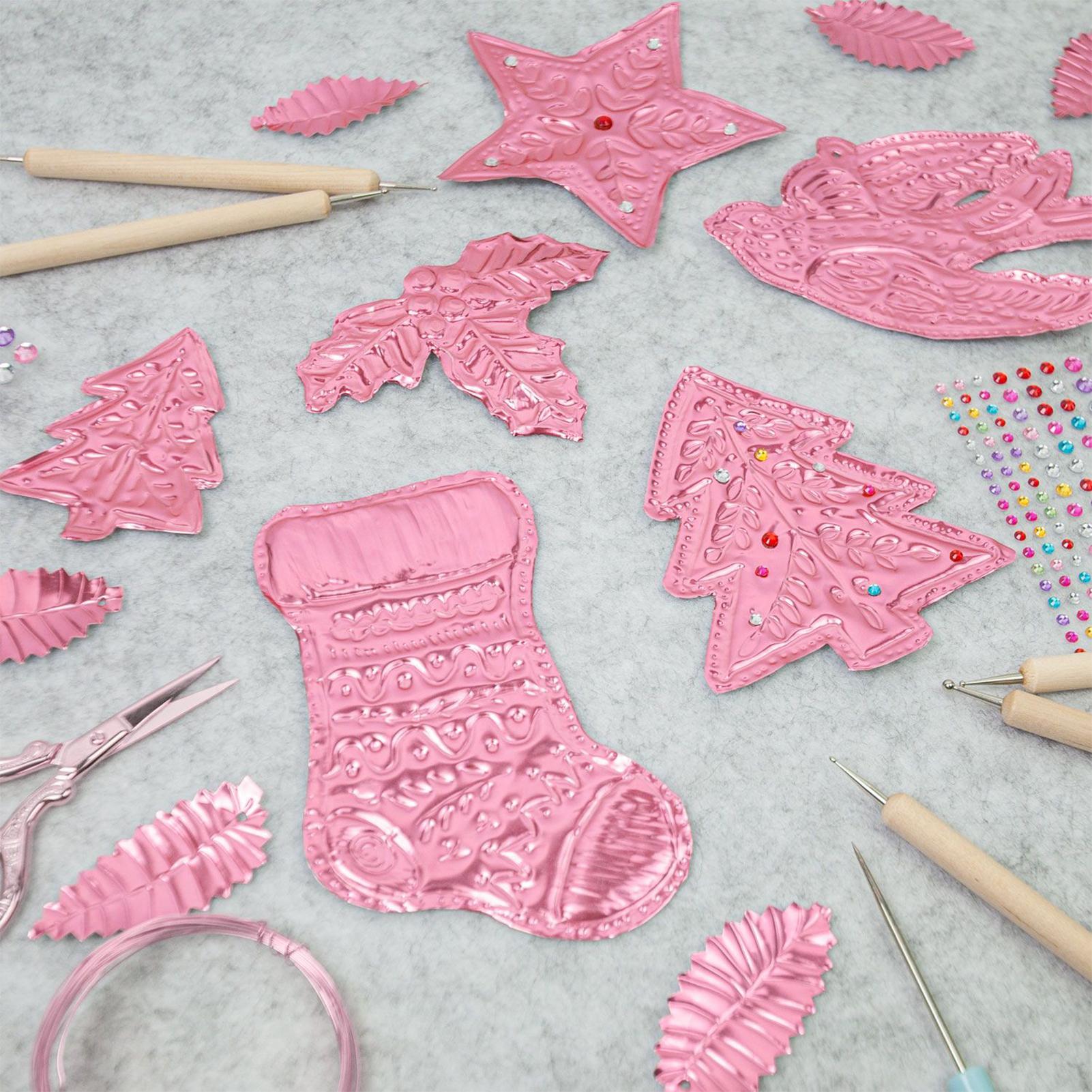 ฟอยล์ลายนูน 8 ชิ้น อุปกรณ์งานฝ - Art Craft For Christmas บทวิจารณ์และราคา
