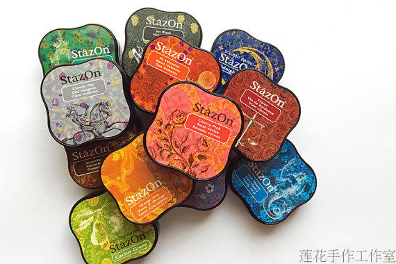 1pctsukineko inkpads stazon แผ - Stamping Ink Pad บทวิจารณ์และราคา
