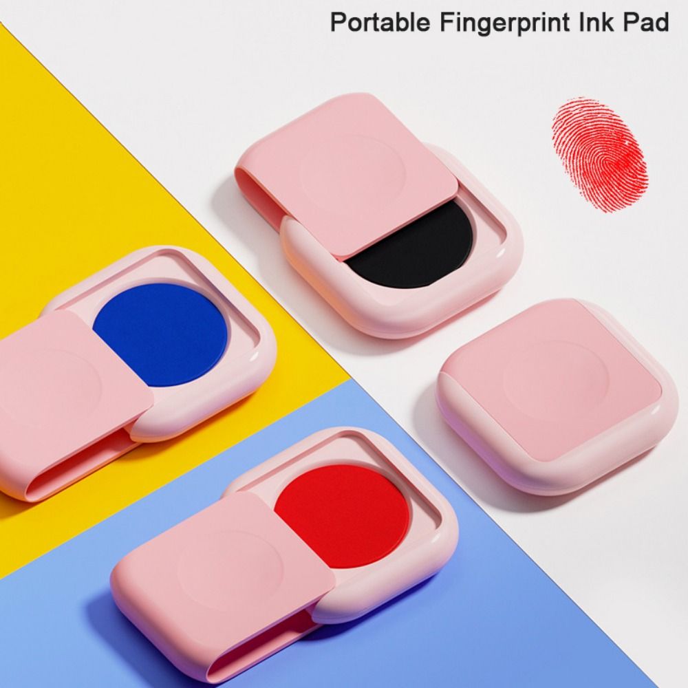 แผ่นหมึกประทับลายนิ้วมือขนาดเล - Stamping Ink Pad บทวิจารณ์และราคา