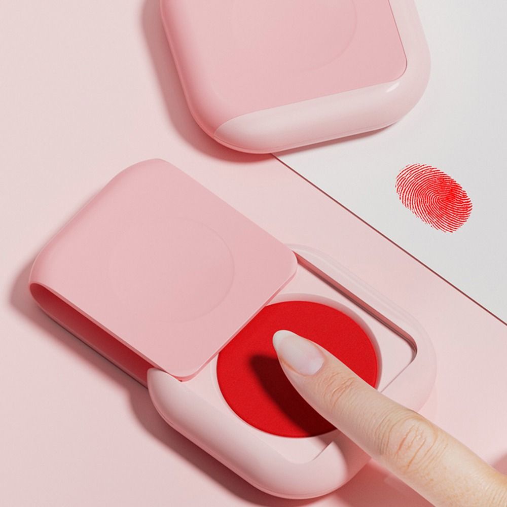 แผ่นหมึกประทับลายนิ้วมือขนาดเล - Stamping Ink Pad บทวิจารณ์และราคา