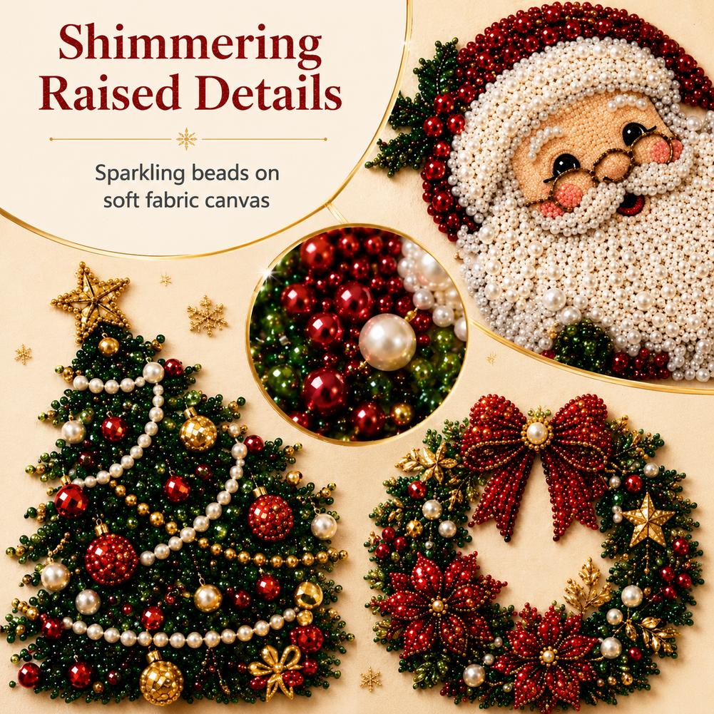 ชุดงานฝีมือ DIY ภาพปักลูกปัดรู - Art Craft For Christmas บทวิจารณ์และราคา