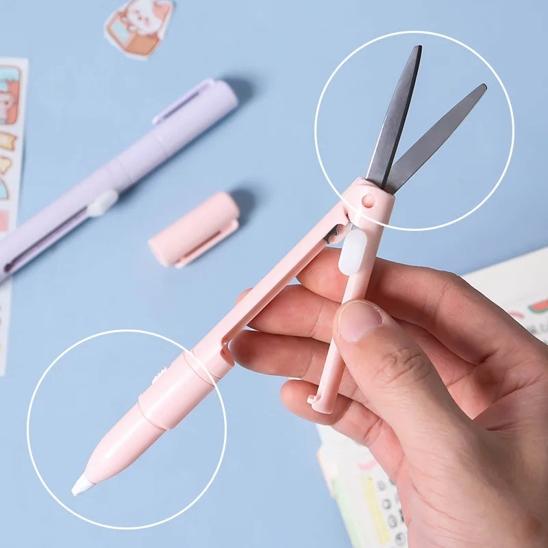 กรรไกรอเนกประสงค์ 2 in 1 แบบพั - Art Craft Stationery บทวิจารณ์และราคา