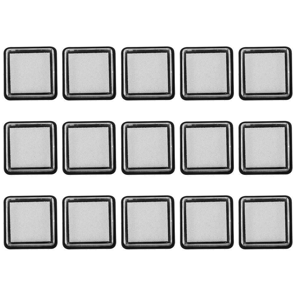 แผ่นหมึกพิมพ์ 15 ชิ้น แผ่นหมึก - Stamping Ink Pad บทวิจารณ์และราคา