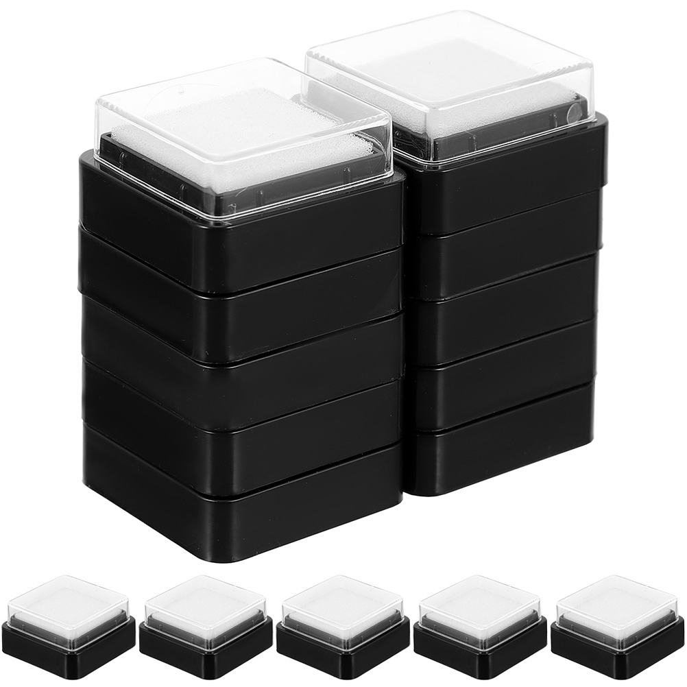 แผ่นหมึกพิมพ์ 15 ชิ้น แผ่นหมึก - Stamping Ink Pad บทวิจารณ์และราคา