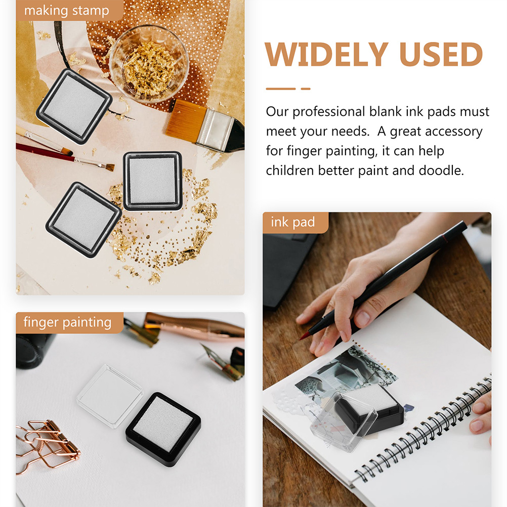 แผ่นหมึกพิมพ์ 15 ชิ้น แผ่นหมึก - Stamping Ink Pad บทวิจารณ์และราคา
