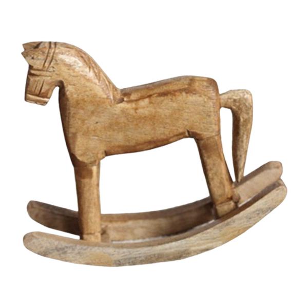 รูปปั้นม้าไม้ งานศิลปะตกแต่ง ง - Art Craft Horse บทวิจารณ์และราคา