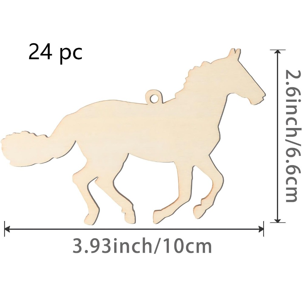 ชุดงานฝีมือไม้รูปม้า 24 ชิ้น แ - Art Craft Horse บทวิจารณ์และราคา