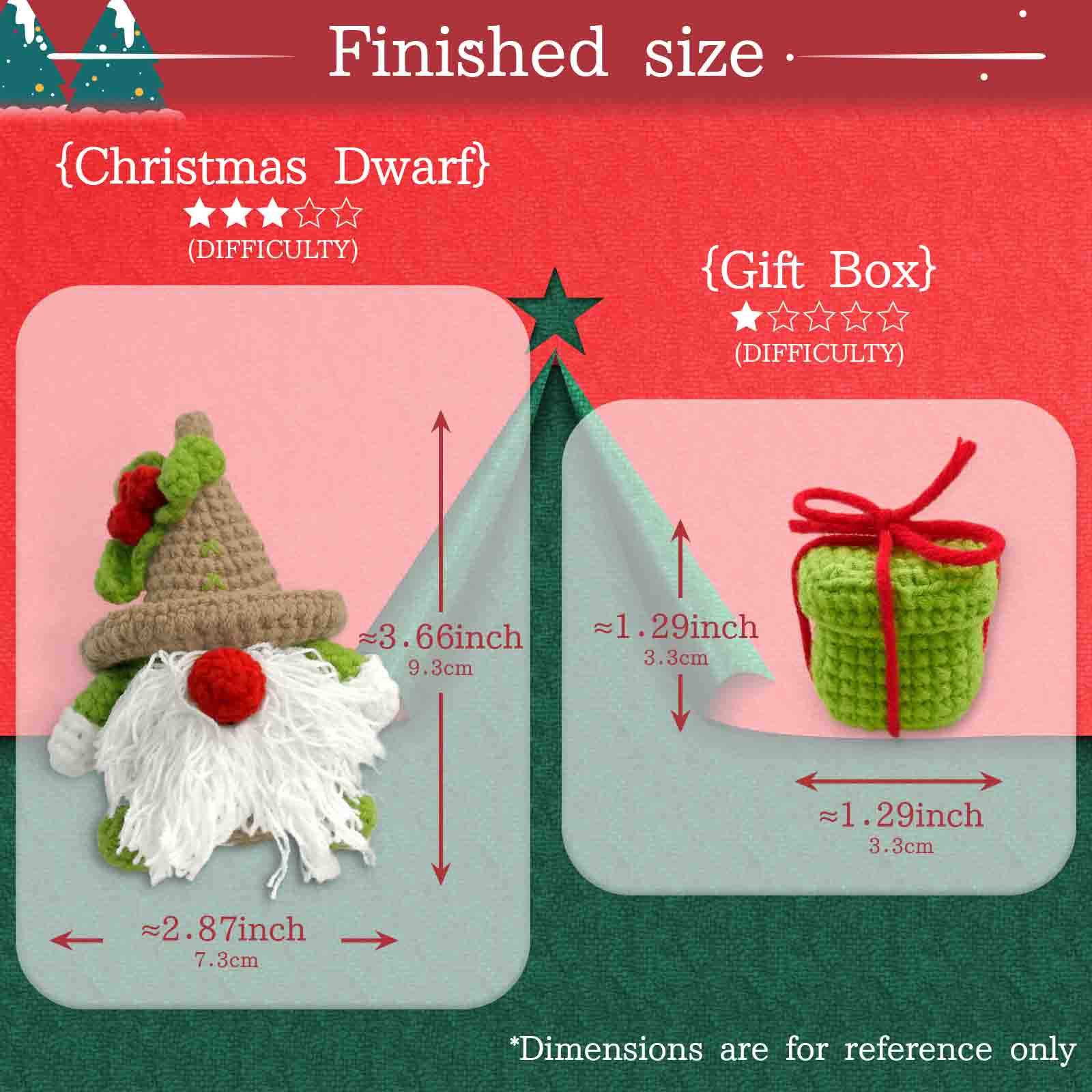 ชุดถักโครเชต์ธีมคริสต์มาส YAMA - Art Craft For Christmas บทวิจารณ์และราคา