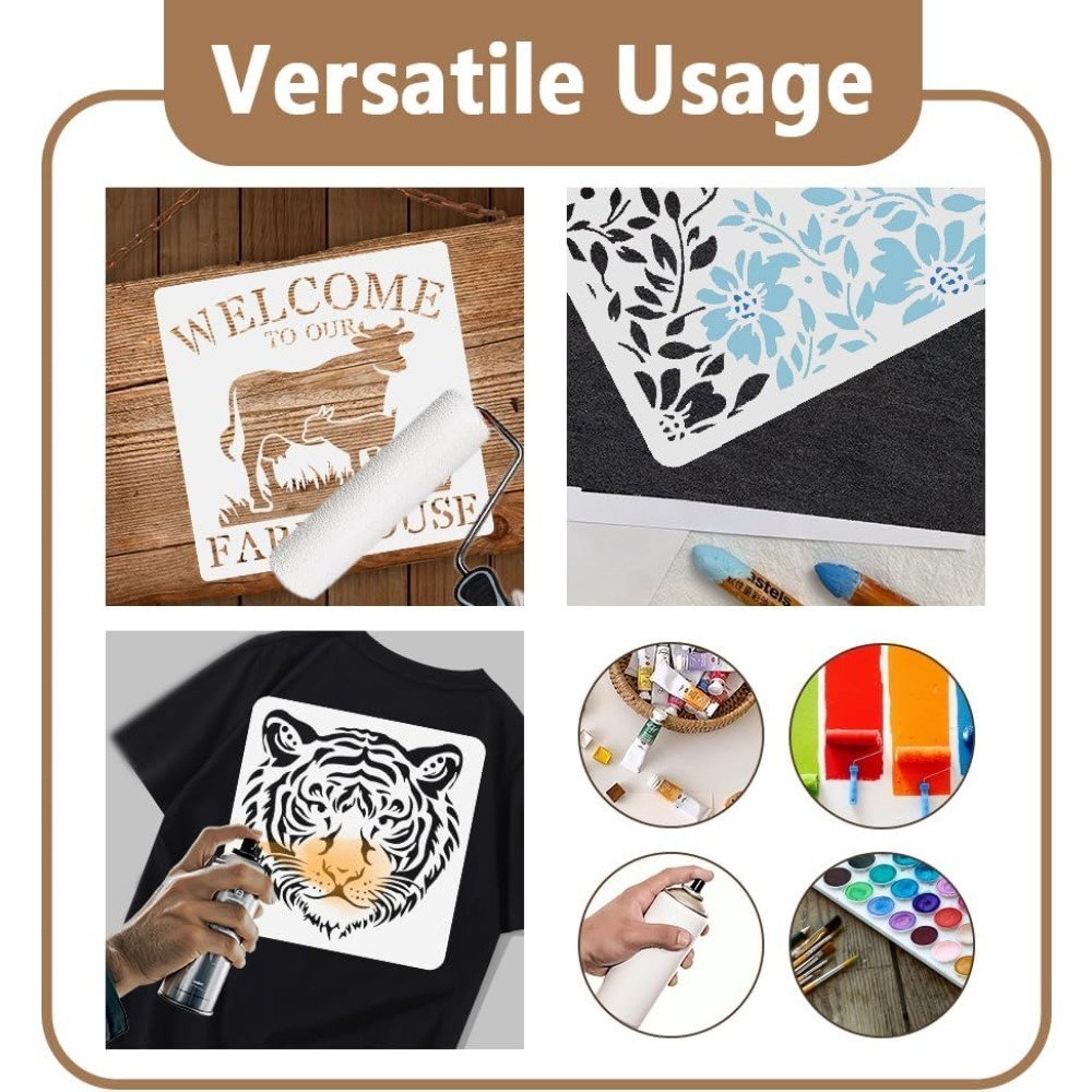 ลายฉลุรูปหัวหมีคำราม 1 ชิ้น ขน - Art And Craft With Paint บทวิจารณ์และราคา