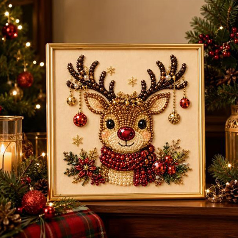 ชุดภาพวาดเพชรคริสต์มาส 5 มิติ  - Art Craft For Christmas บทวิจารณ์และราคา