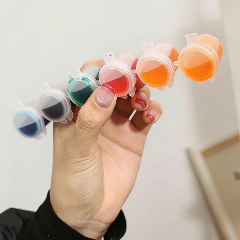 10/30/50PCS กระปุกสีเปล่า ถ้วย - Art And Craft With Paint บทวิจารณ์และราคา