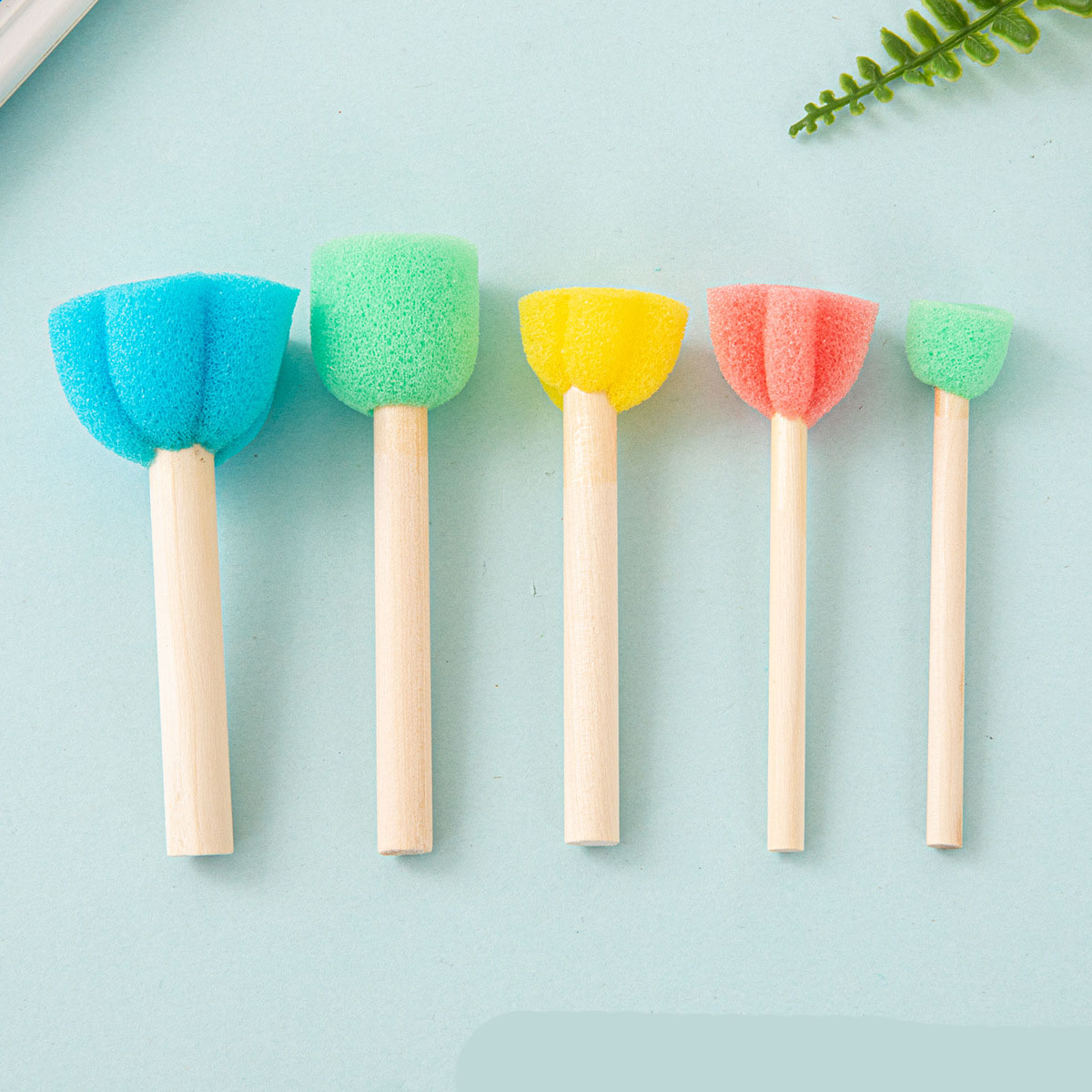 10 ชิ้นฟองน้ำทาสีสำหรับวาดภาพบ - Art And Craft With Paint บทวิจารณ์และราคา