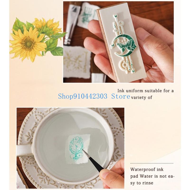 แผ่นหมึกอเนกประสงค์สำหรับงานปร - Stamping Ink Pad บทวิจารณ์และราคา