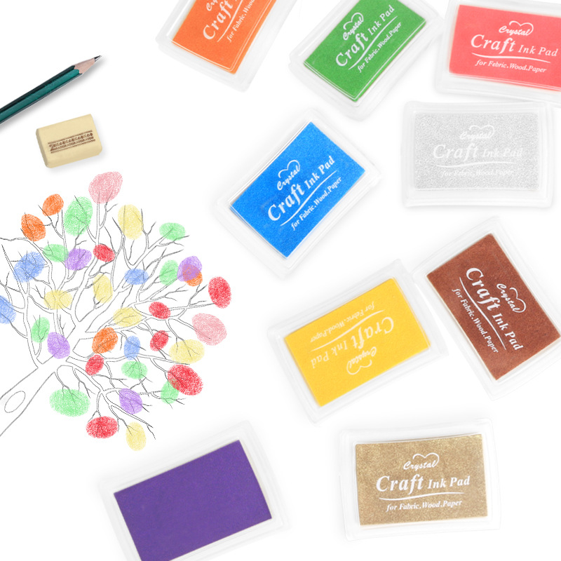 Stamp Inkpad DIY อัตโนมัติหมึก - Stamping Ink Pad บทวิจารณ์และราคา