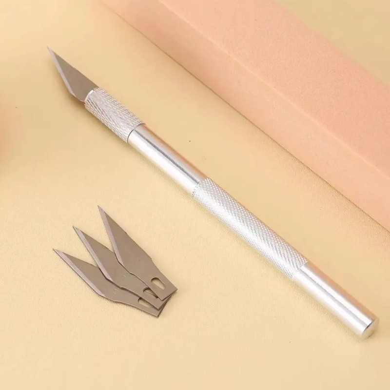 มีดแกะสลักโลหะกันลื่น สีทอง/สี - Art Craft Stationery บทวิจารณ์และราคา