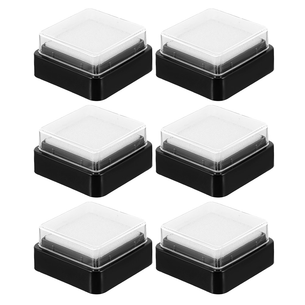 แผ่นหมึกเปล่า DIY 6 ชิ้น สำหรั - Stamping Ink Pad บทวิจารณ์และราคา