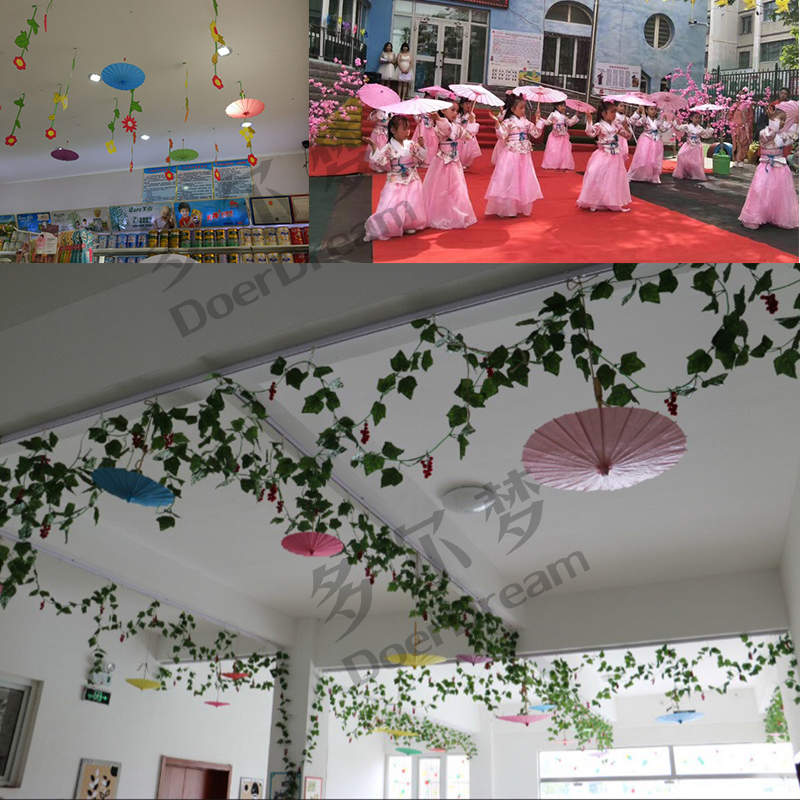 ร่มกระดาษสีทำมือ 5 ขนาดใหม่ สไ - Art Craft Birthday Party บทวิจารณ์และราคา
