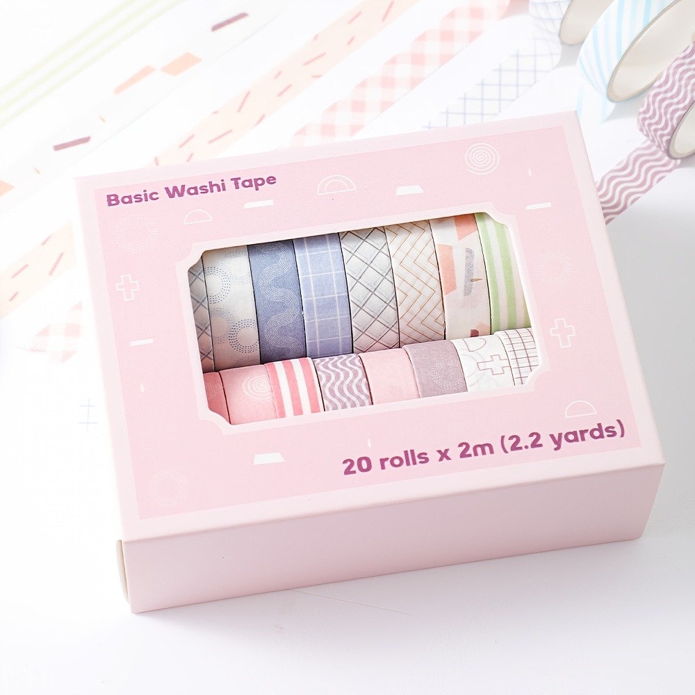 เทปมาการอง 20 ม้วน กว้าง 0.4 น - Art Craft Stationery บทวิจารณ์และราคา