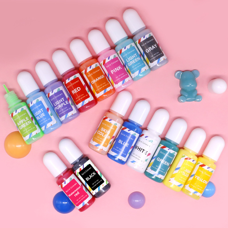 ชุดสีผสมเรซิ่นอีพ็อกซี่ DIY สำ - Alcohol Ink Set บทวิจารณ์และราคา