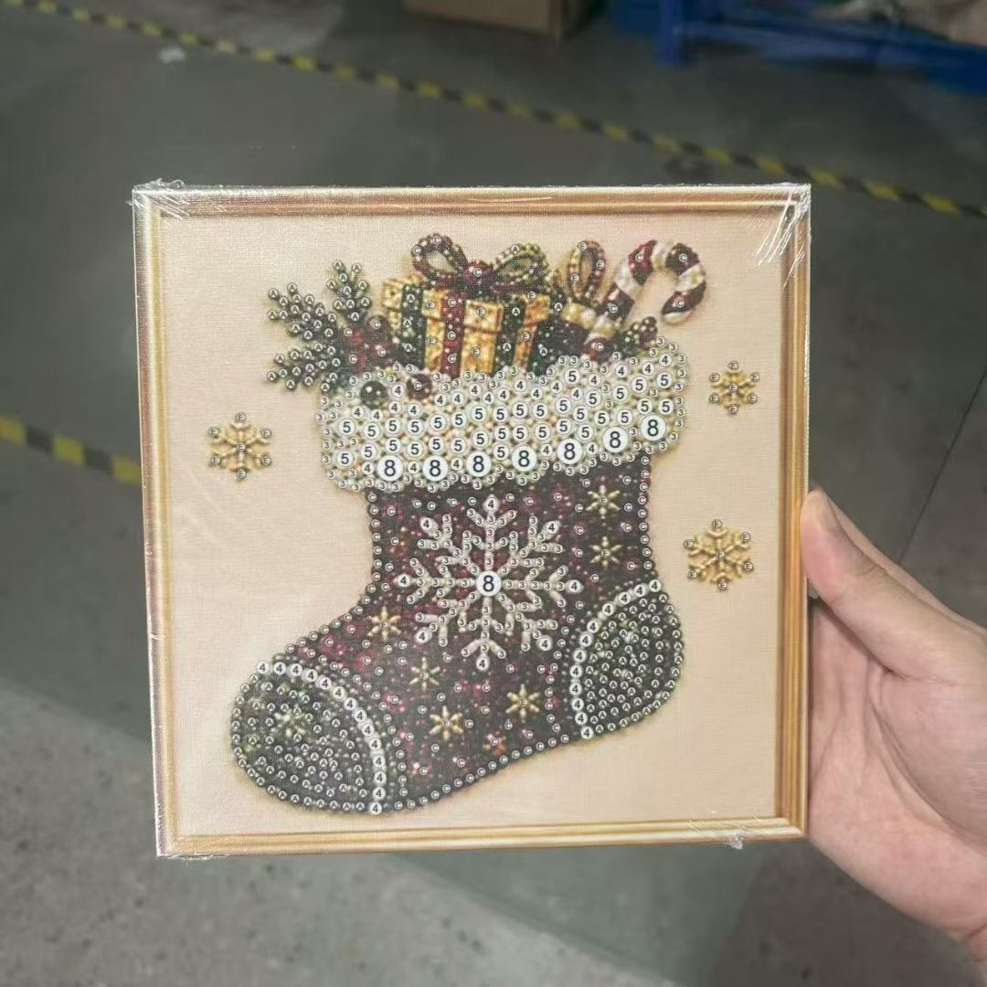 ชุดอุปกรณ์ศิลปะภาพวาดเพชรไข่มุ - Art Craft For Christmas บทวิจารณ์และราคา