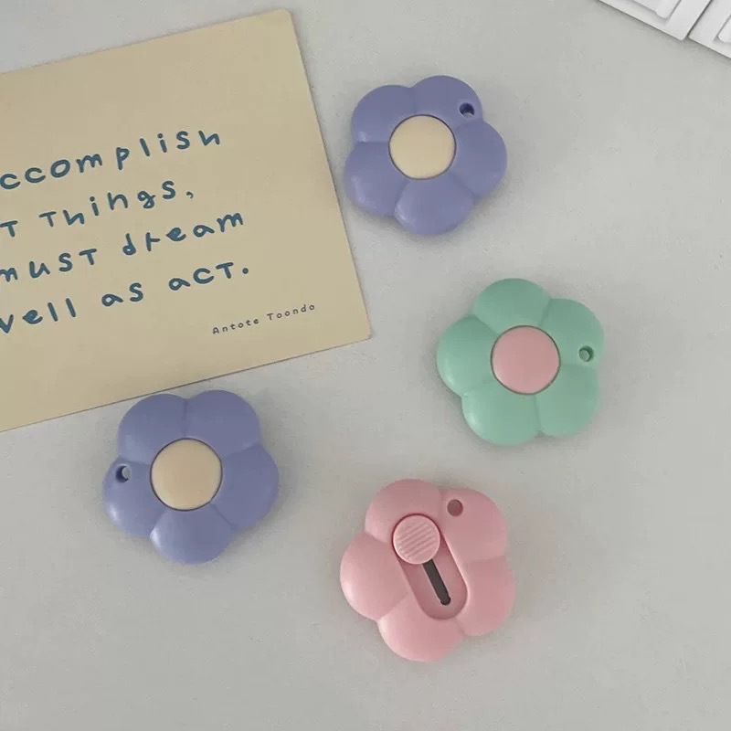 มีดคัตเตอร์ลายดอกไม้น่ารัก พกพ - Art Craft Stationery บทวิจารณ์และราคา