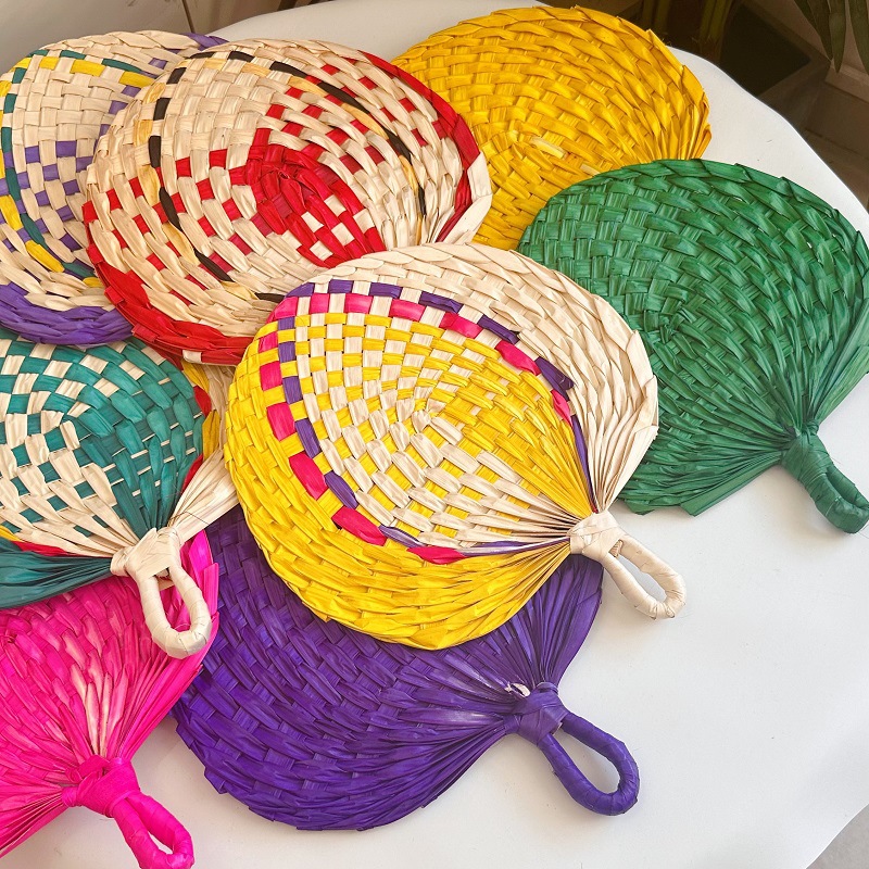 พัดลมทำมือสไตล์จีน พัดลมใบปาล์ - Art Craft Leaves บทวิจารณ์และราคา