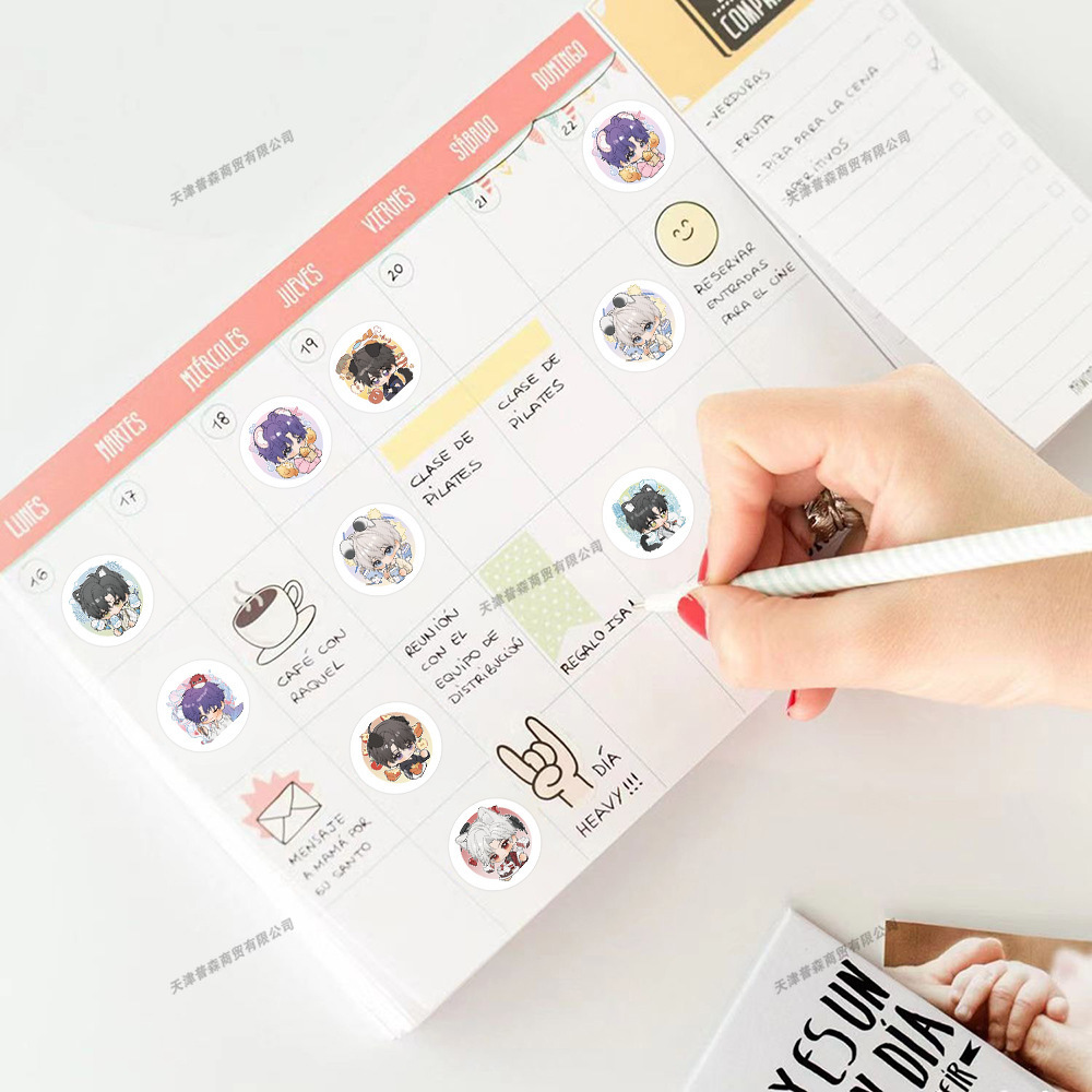 500 PCS ม้วน Kawaii สติกเกอร์ก - Artwork Craft บทวิจารณ์และราคา
