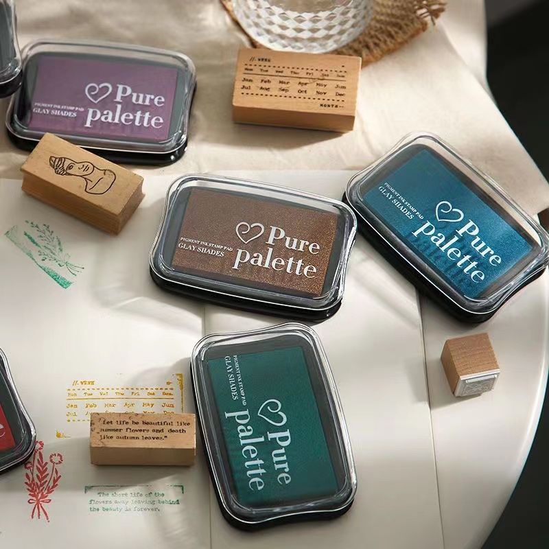 แผ่นหมึกสีวินเทจ 1 ชิ้น สำหรับ - Stamping Ink Pad บทวิจารณ์และราคา