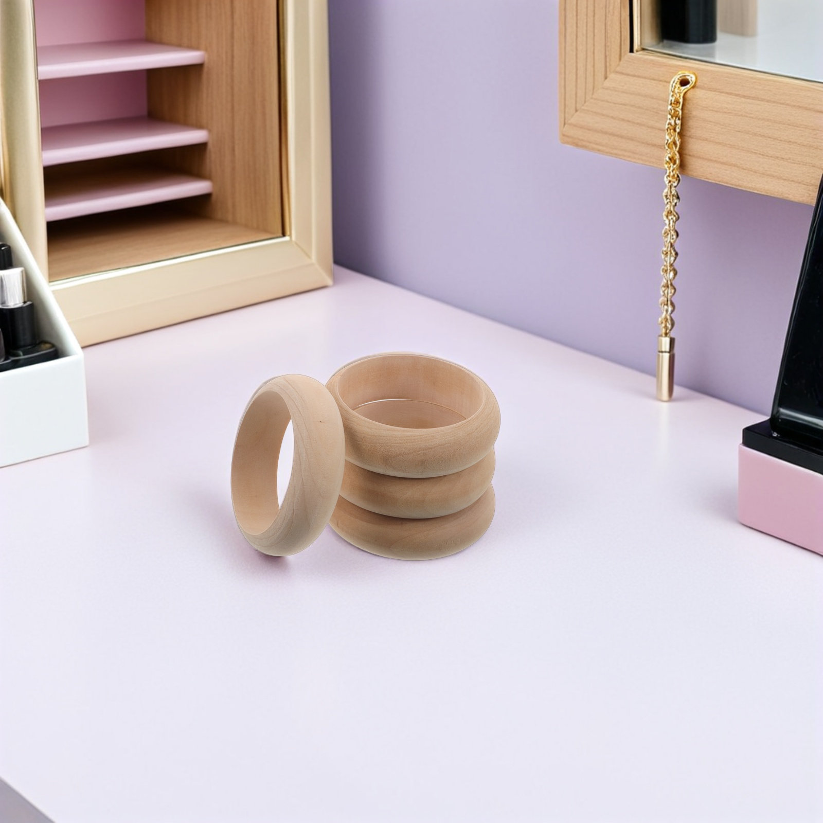 กำไลไม้เนื้อแข็ง 4 ชิ้น แบบไม่ - The Art And Craft Of Jewelry บทวิจารณ์และราคา