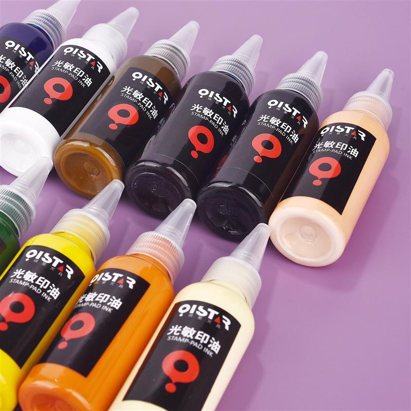 50ml Inkpad หมึกเติมยางแสตมป์น - Stamping Ink Pad บทวิจารณ์และราคา