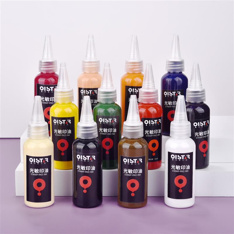 50ml Inkpad หมึกเติมยางแสตมป์น - Stamping Ink Pad บทวิจารณ์และราคา
