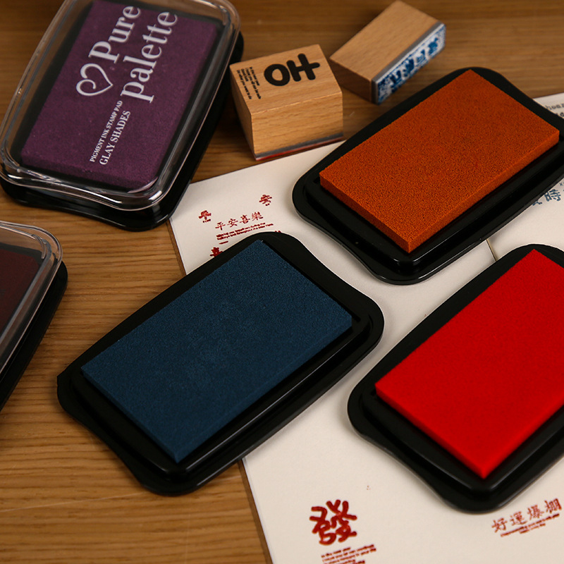 12 สี Vintage สีทึบขนาดใหญ่หมึ - Stamping Ink Pad บทวิจารณ์และราคา