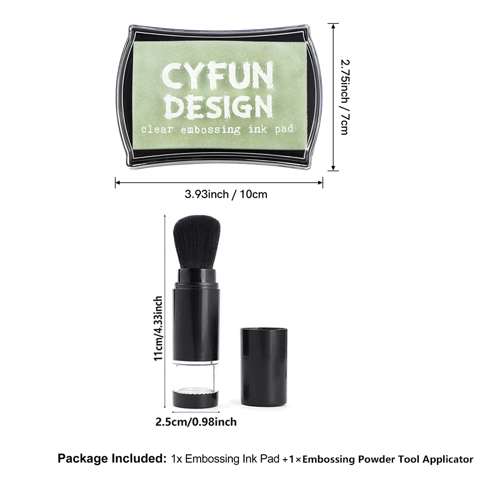 แผ่นหมึกนูน แผ่นหมึกใสสำหรับทำ - Stamping Ink Pad บทวิจารณ์และราคา