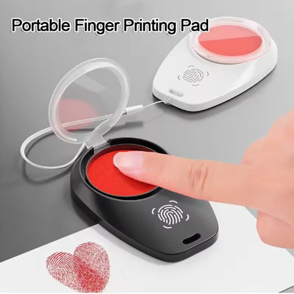 แผ่นหมึกประทับลายนิ้วมือขนาดเล - Stamping Ink Pad บทวิจารณ์และราคา
