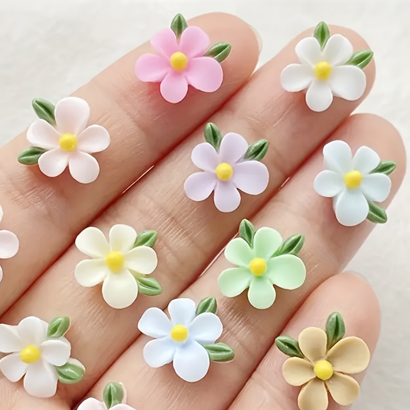 ชาร์มเรซินรูปดอกไม้และใบไม้ขนา - Art Craft Leaves บทวิจารณ์และราคา