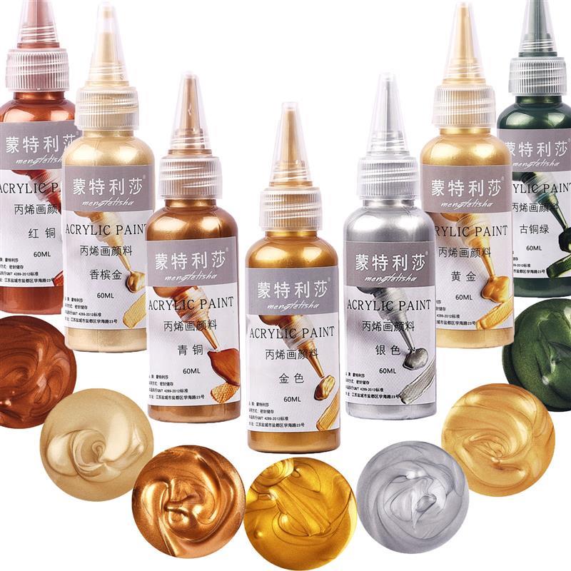 60ml กันน้ําสีอะคริลิคเม็ดสีโล - Alcohol Ink Set บทวิจารณ์และราคา