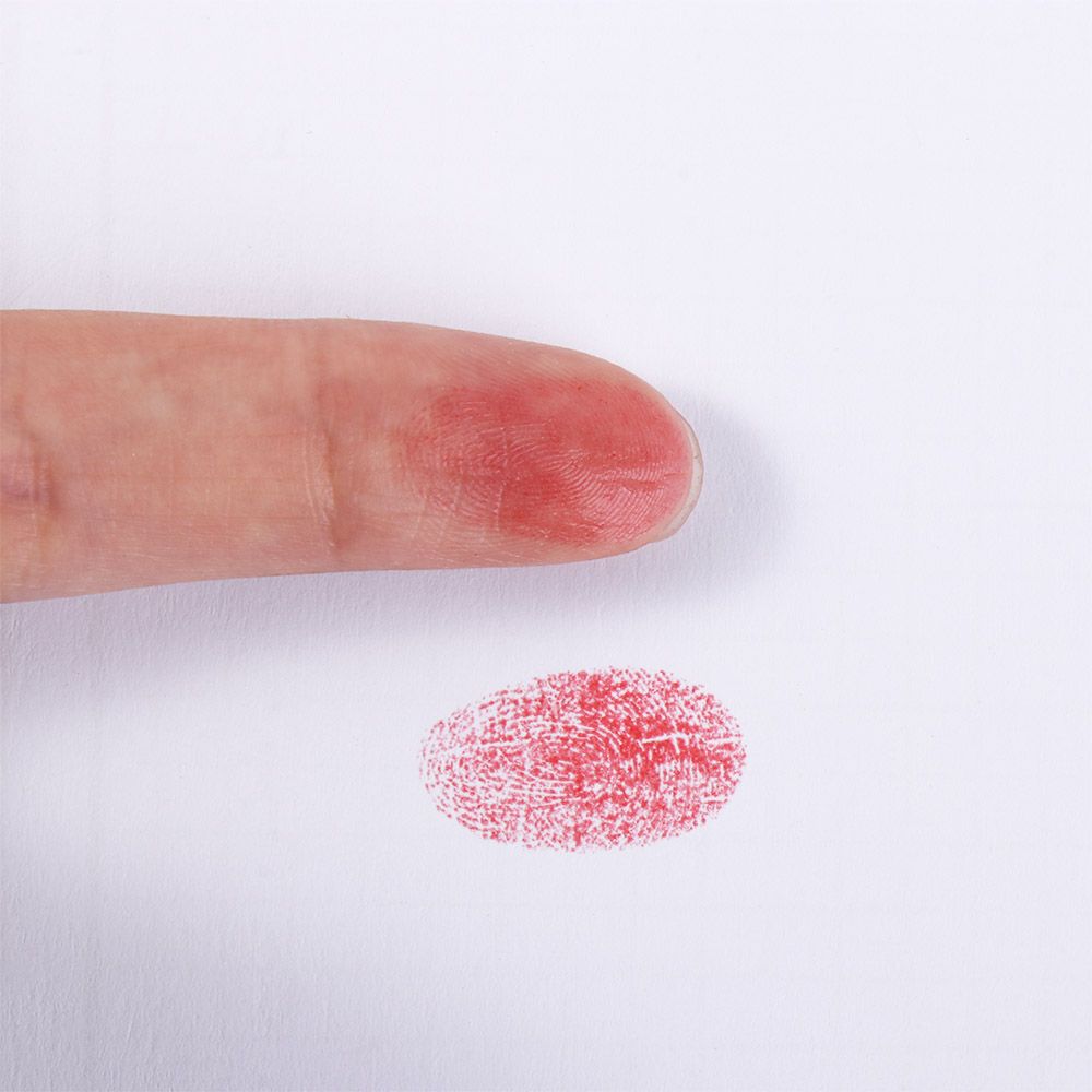 แผ่นหมึกประทับลายนิ้วมือสีแดง  - Stamping Ink Pad บทวิจารณ์และราคา