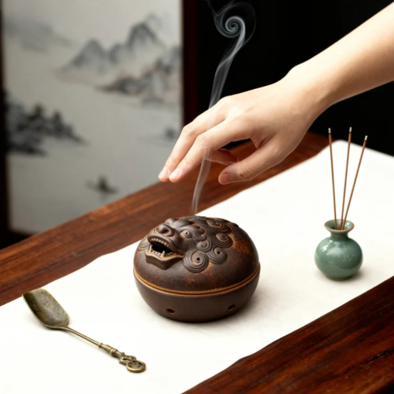 เตาเผาเครื่องหอมรูปมังกรย้อนยุ - Art Craft Room Ideas บทวิจารณ์และราคา