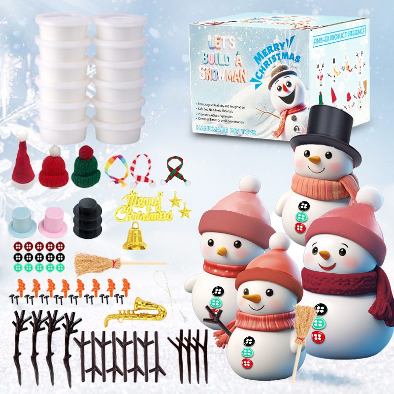 12 DIY Snowman ชุดของเล่น,คริส - Art Craft Upholstery บทวิจารณ์และราคา