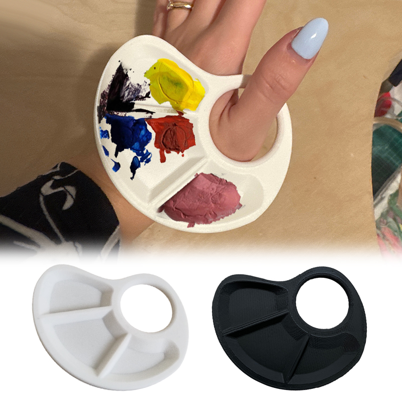 พาเลทสีขนาดเล็ก 1/2 ชิ้น ออกแบ - Art Craft Classes บทวิจารณ์และราคา