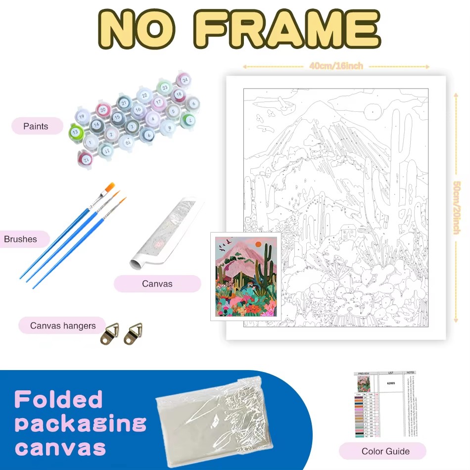 ชุดระบายสีตามตัวเลข CHENISTORY - Art Craft Room Ideas บทวิจารณ์และราคา