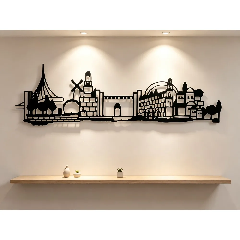 CIFBUY งานศิลปะติดผนังเหล็ก ลา - Art & Craft Village Pondicherry บทวิจารณ์และราคา